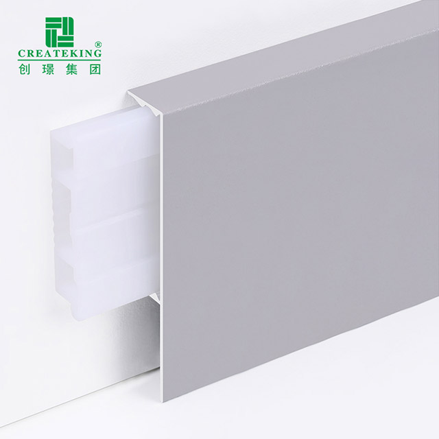 Moulage de base en alliage d'aluminium 60*11 mm