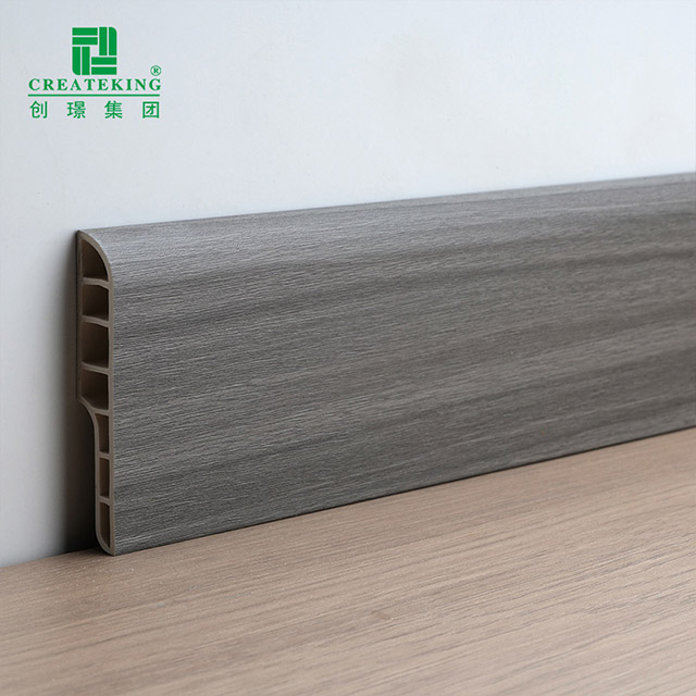Plinthe de crayon de PVC de 70*12mm