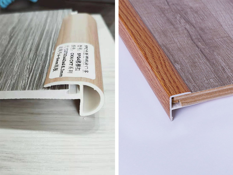 Bande de nez de marche en PVC