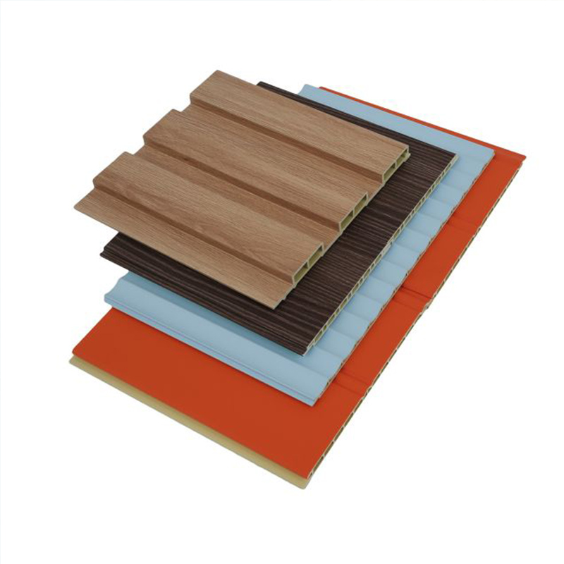 Panneau mural WPC en relief