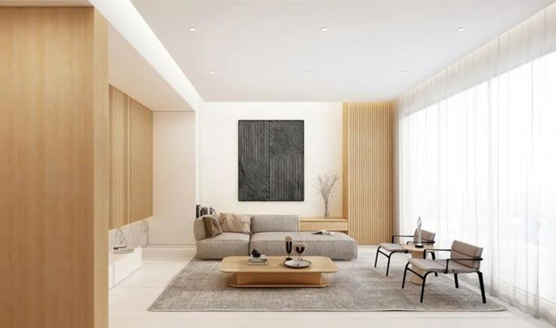 Int&eacute;rieur du panneau mural WPC