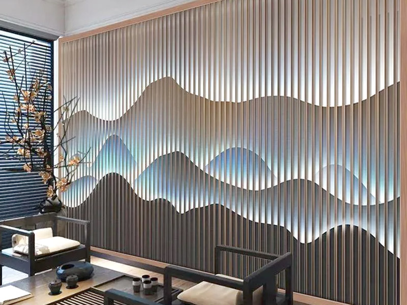 Panneaux cannel&eacute;s en m&eacute;tal