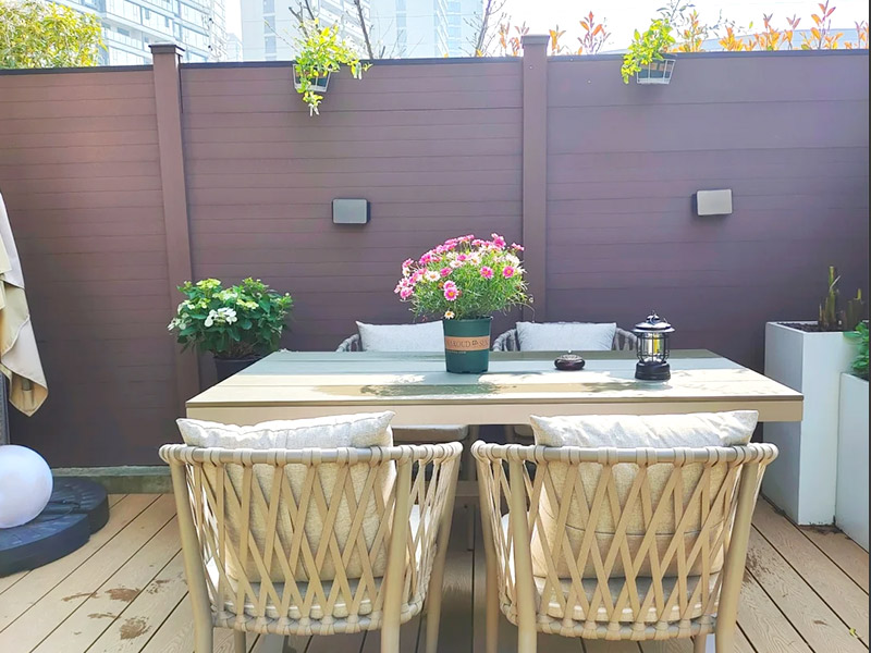 Panneaux WPC ext&eacute;rieurs