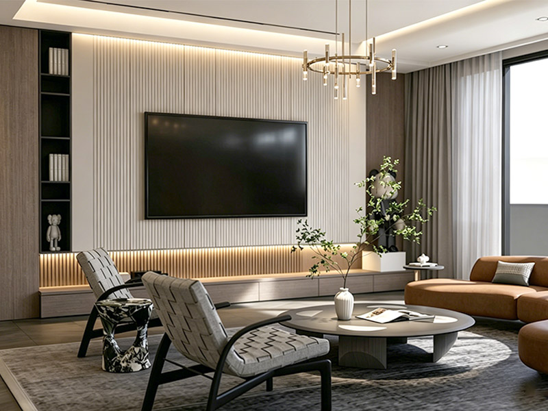 Comment décorer un mur avec une télévision ?