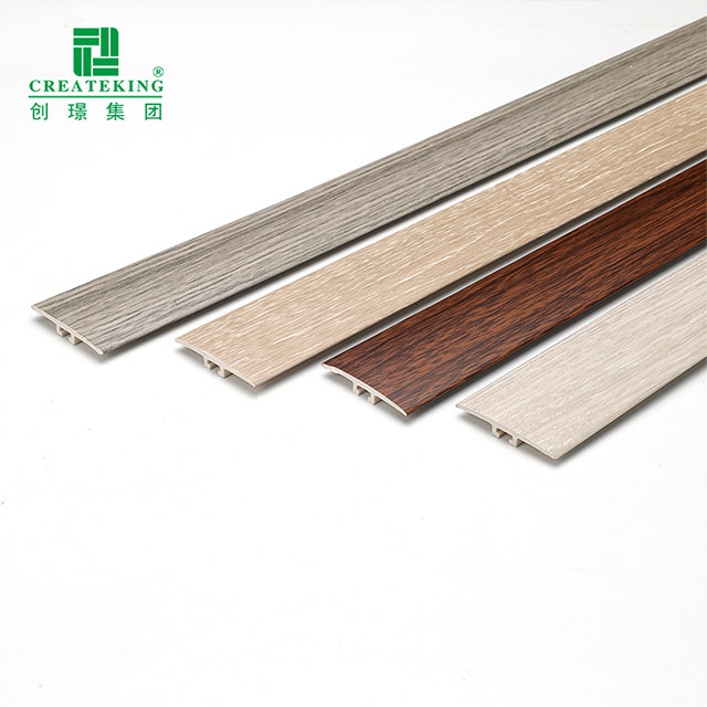 Bande de seuil de porte effet bois SPC 42*6.6mm 
