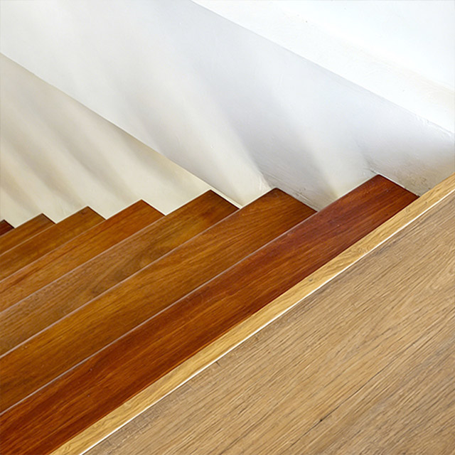 Profilés de bordure de sol en PVC en forme de L 20*4,5 mm