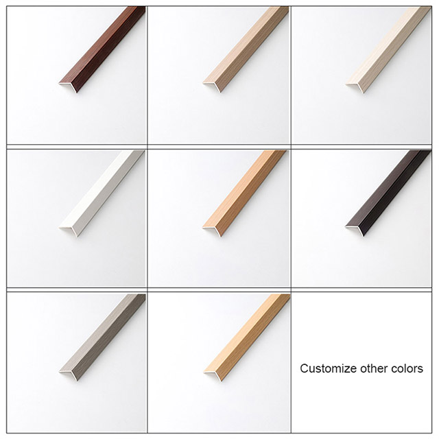Bande de bord de sol en PVC en forme de L 30*20 mm