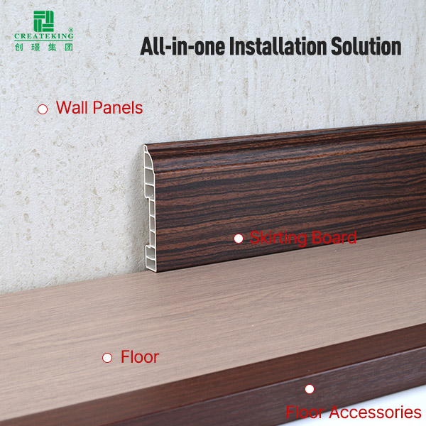 Bande de plinthe SPC 80*14mm