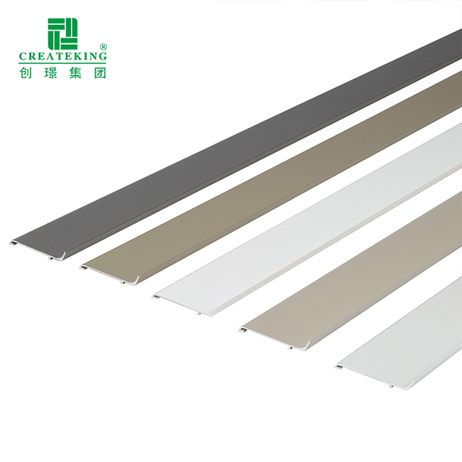 Fournisseur de Foshan Plinthes de cuisine en aluminium durables personnalisées