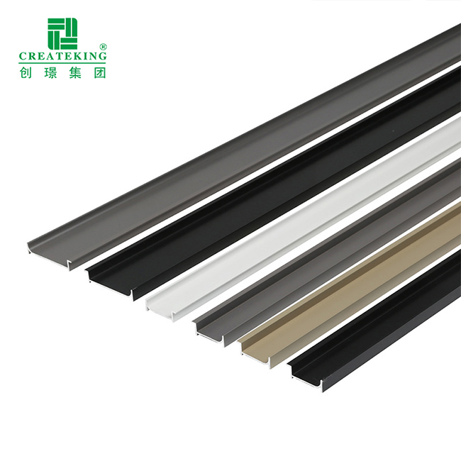 Ligne de plinthes en aluminium écologique ODM d'OEM d'usine de la Chine