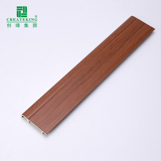 Plinthe à clipser en PVC 76*14 mm