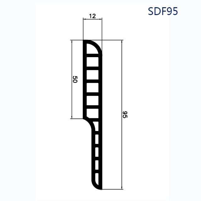 Plinthe murale SDF95