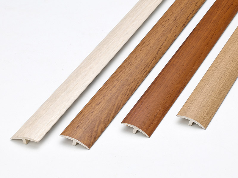 Bandes de transition de sol SPC en forme de T de 25 * 4 mm