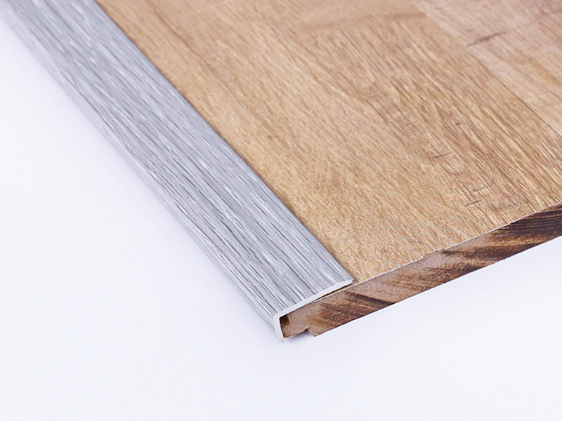 Bandes de chant pour parquet en bois en forme de L