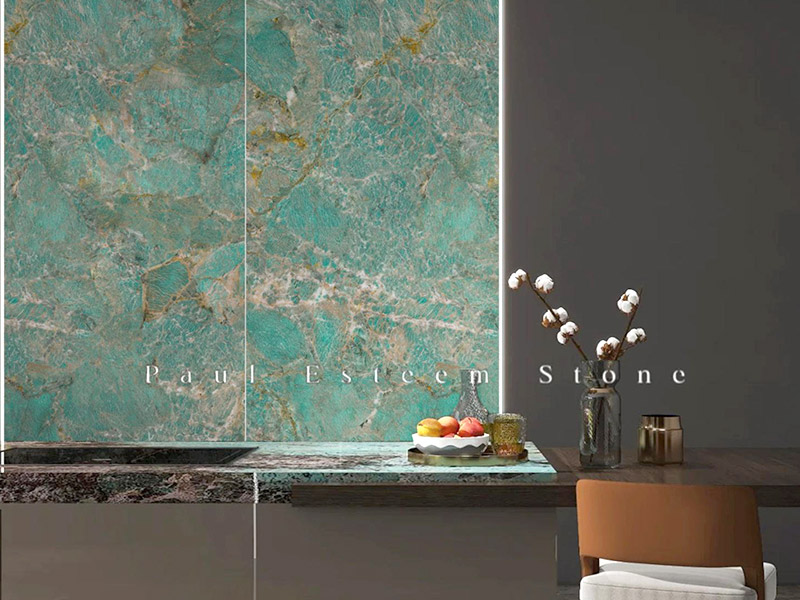 Feuilles de marbre en PVC