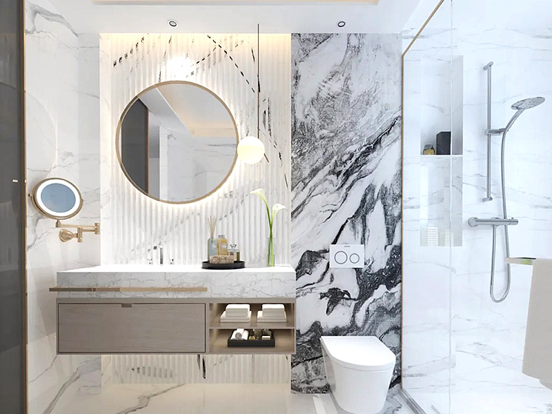 Un panneau mural en PVC est-il bon pour une salle de bain ?