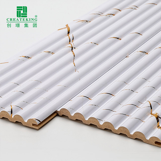 Panneau mural demi-rond solide en marbre blanc doré 105,5 x 8,5 mm