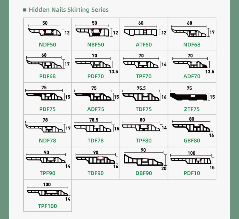 Plinthe imperm&eacute;able &agrave; l'eau en grain de bois
