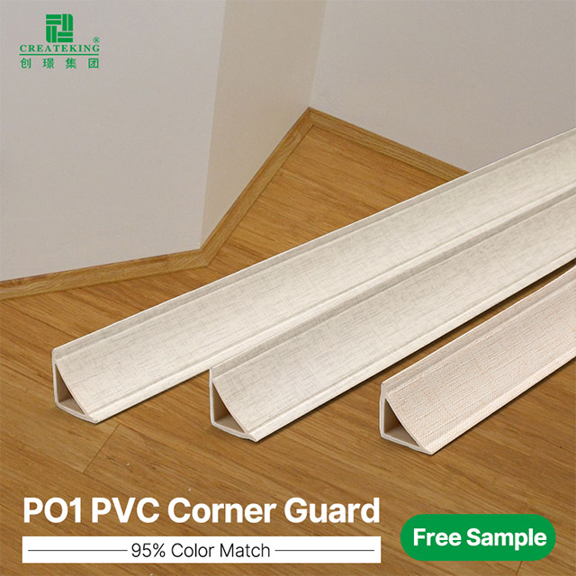 Garnitures de bord d'angle intérieur en PVC 20*20 mm