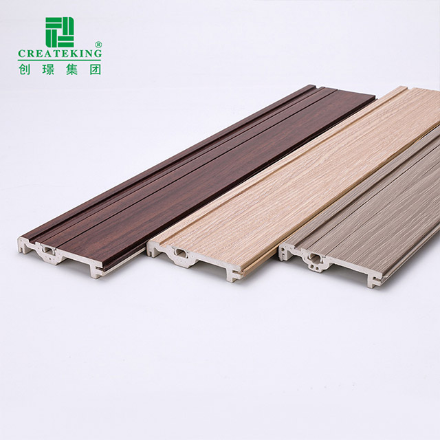 Plinthe cachée de clou de 75*14mm WPC