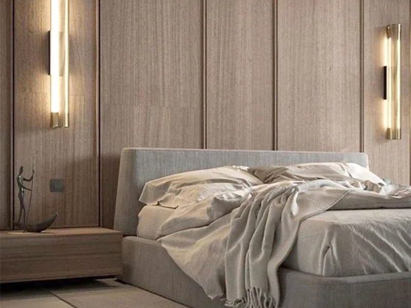 Comment recouvrir un mur derrière un lit ?