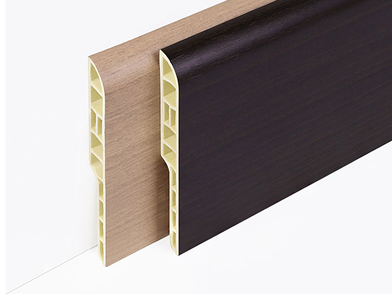 Plinthe de crayon de PVC de 100*12mm