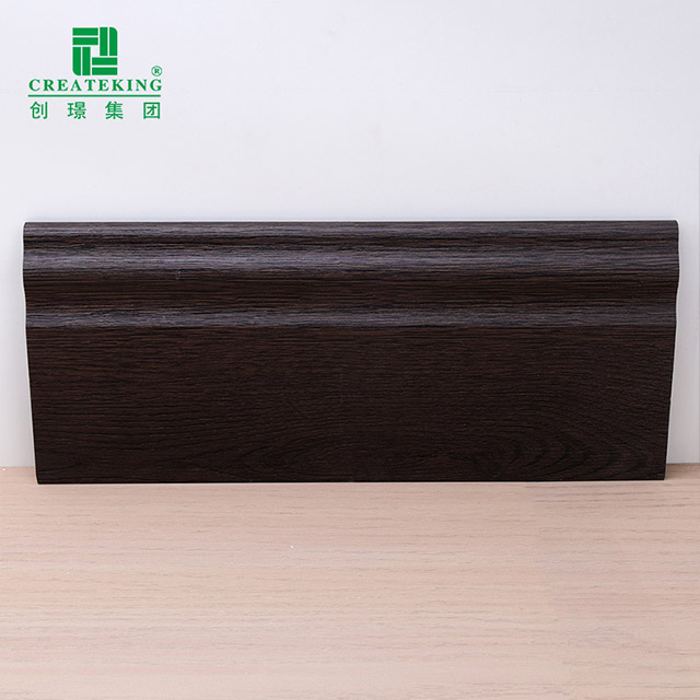 Plinthe de langue d'agneau en PVC 100*15mm