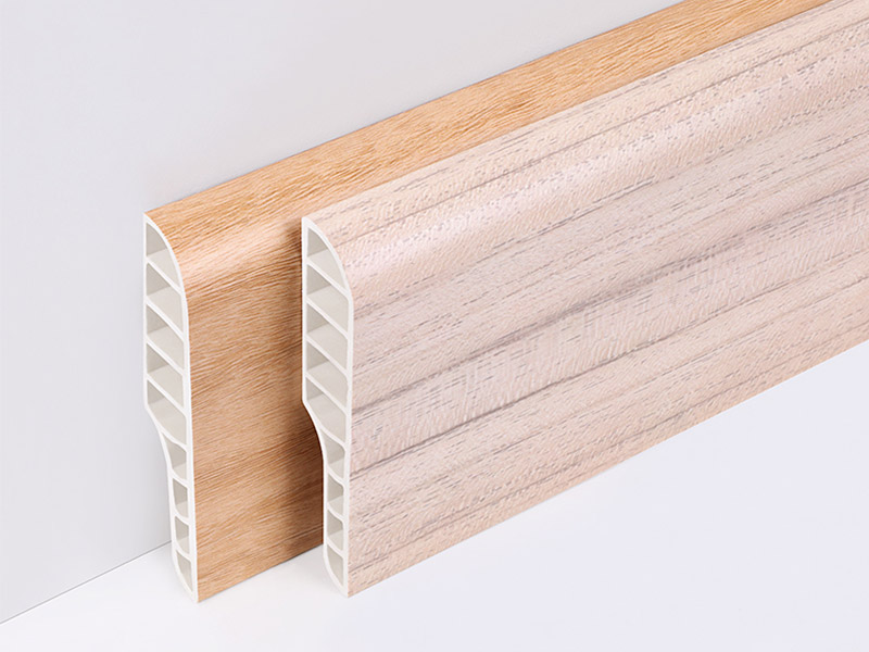 Plinthe de crayon de PVC de 75*15mm