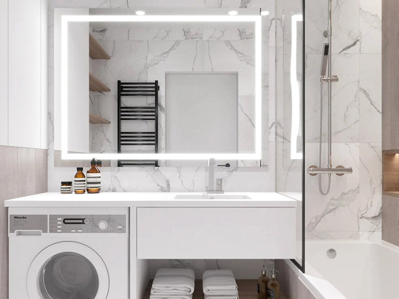 Puis-je utiliser une feuille de marbre en PVC dans la salle de bain ?