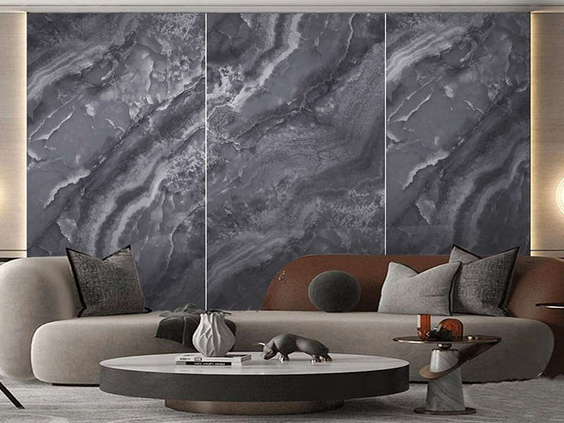 Feuilles de marbre en PVC