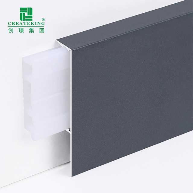Moulage de base en alliage d'aluminium 60*11 mm