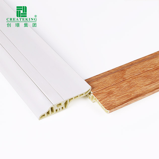 Plinthe cachée par PVC de clou de 68*17mm