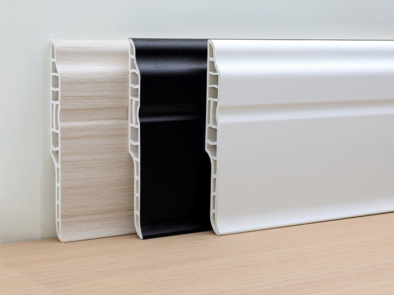 Plinthe en langue d'agneau en PVC 95*15.5mm