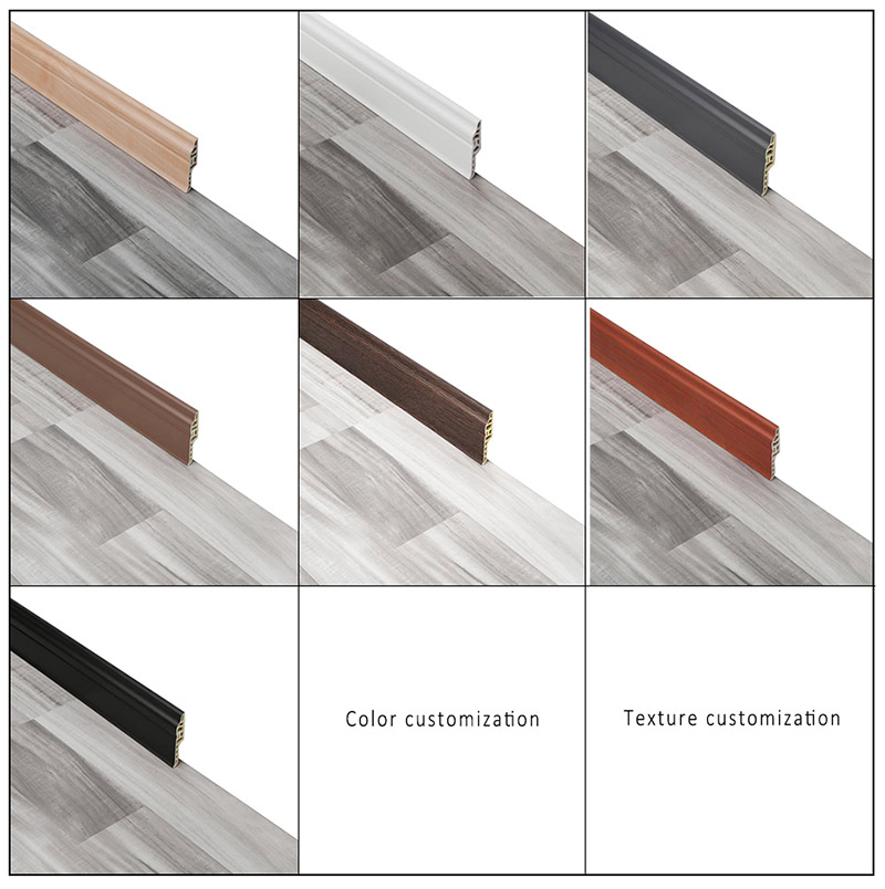 options de couleur des plinthes