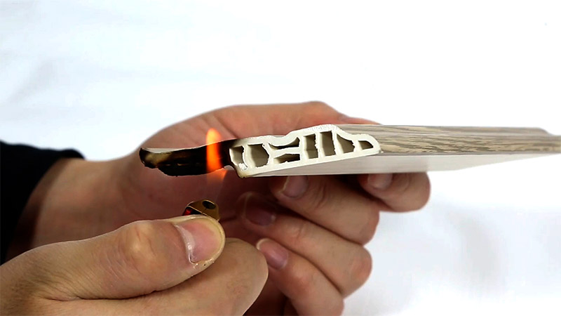 Les plinthes en PVC sont-elles ignifuges ?