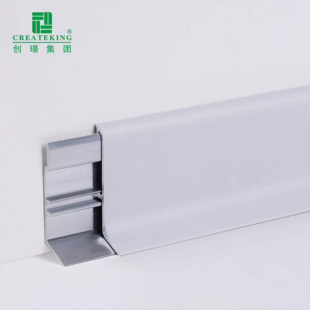Plinthe de plancher en aluminium de 40*9mm