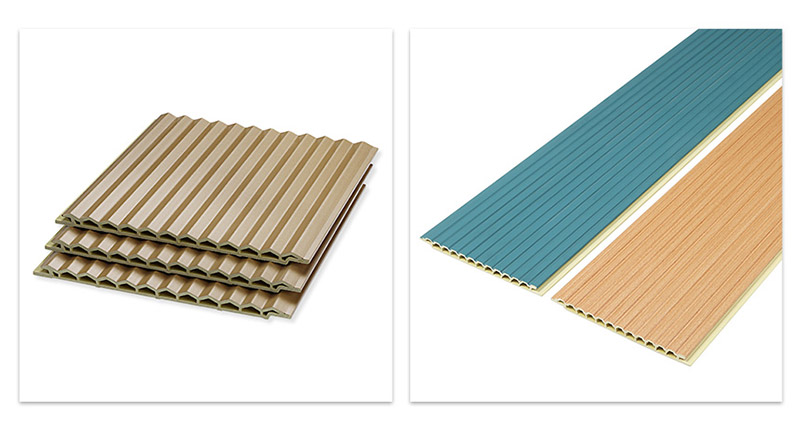 Panneaux muraux creux &agrave; trous triangulaires