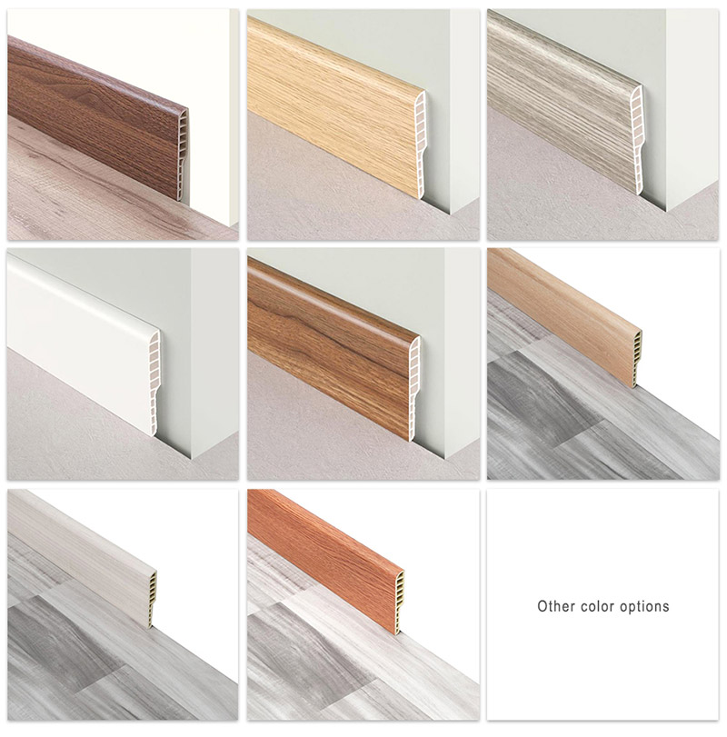 Plinthe ronde crayon en PVC