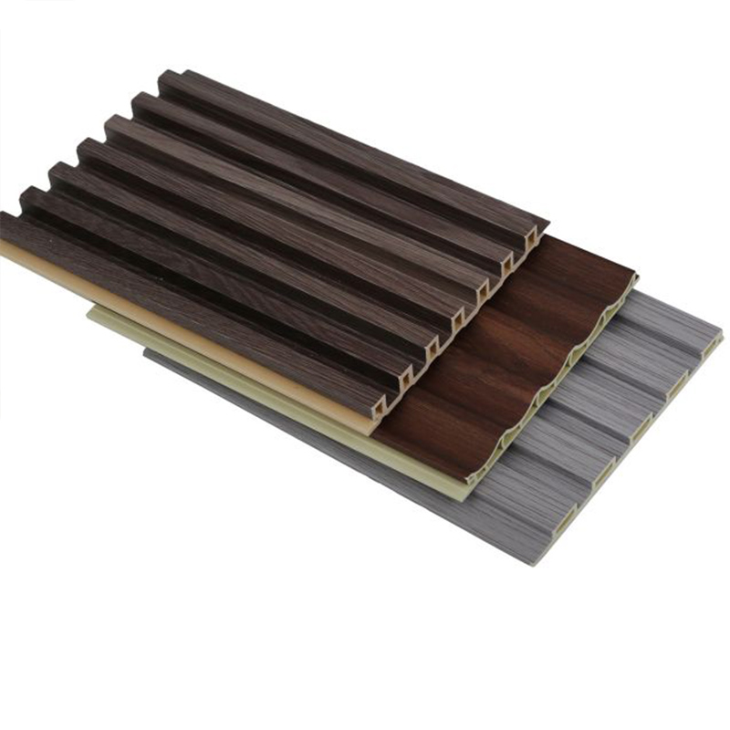 panneau mural en plastique bois 3d