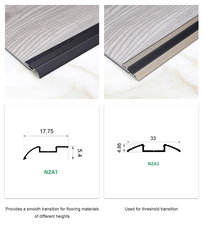 Bande r&eacute;ductrice en aluminium