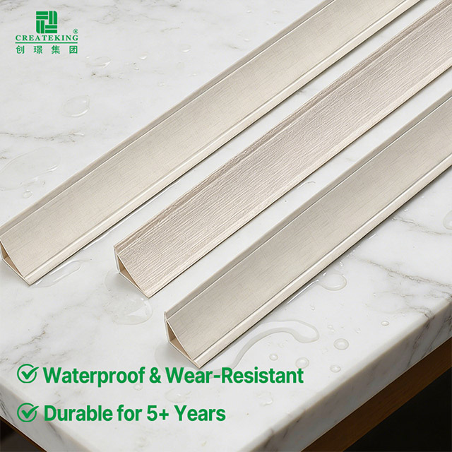 Garnitures de bord d'angle intérieur en PVC 20*20 mm
