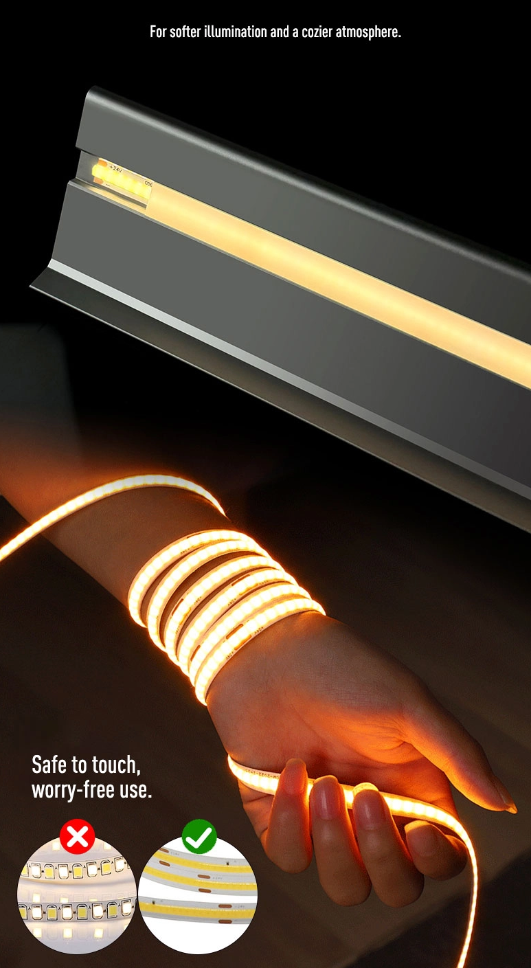 Élevez votre espace : pourquoi les plinthes LED en aluminium sont l'avenir de la décoration intérieure moderne