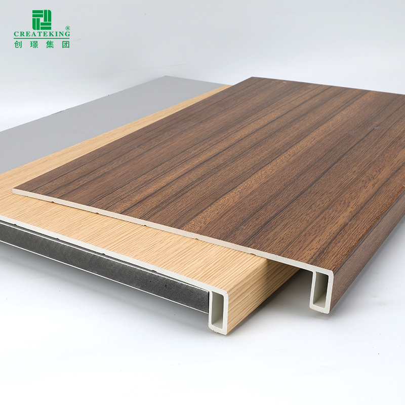 Bande de roulement d'escalier complète SPC étanche, marche monobloc sans couture de 12 x 47 po pour la rénovation de la maison